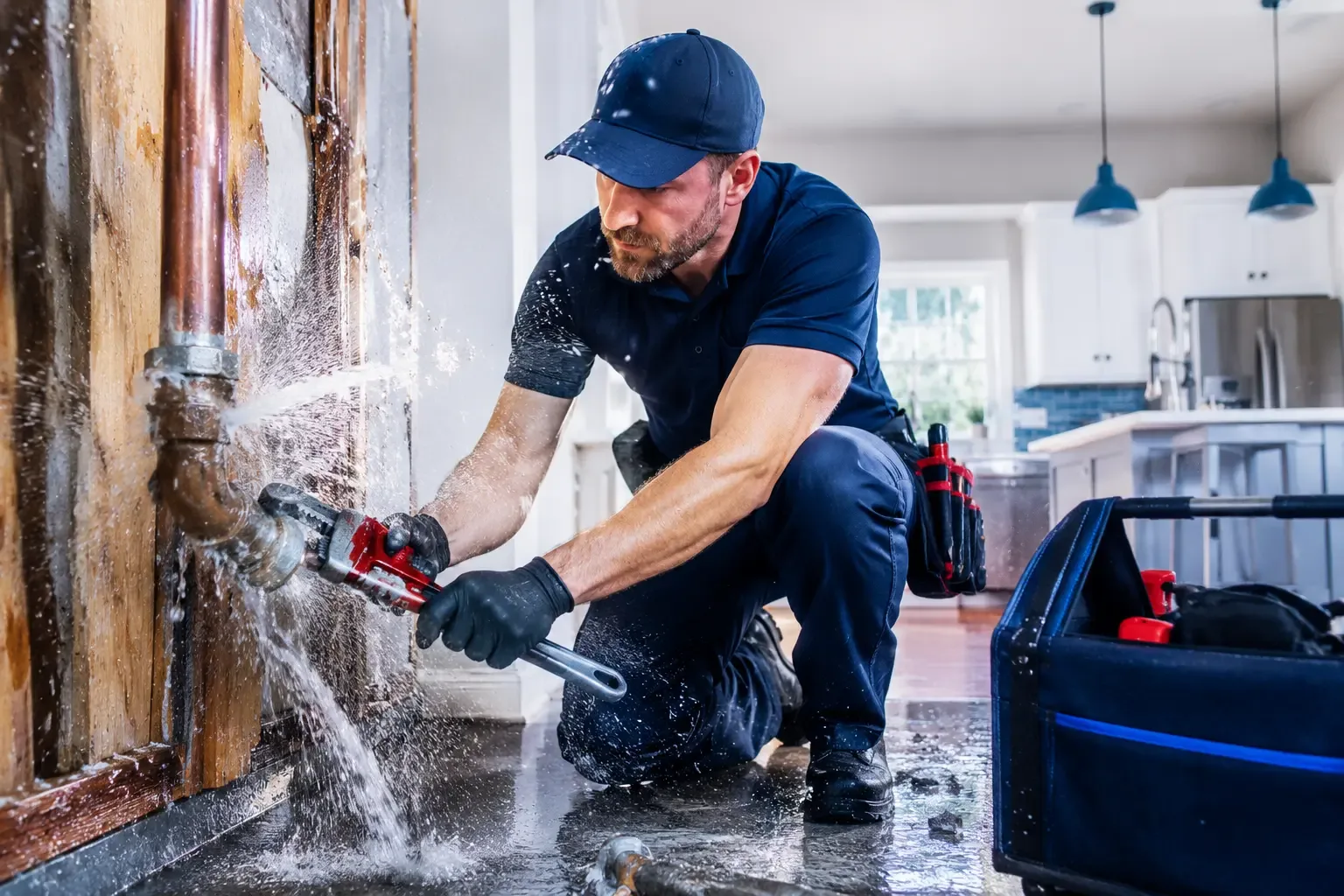 Local emergency pipe repair professionals in Vaughnsville, OH